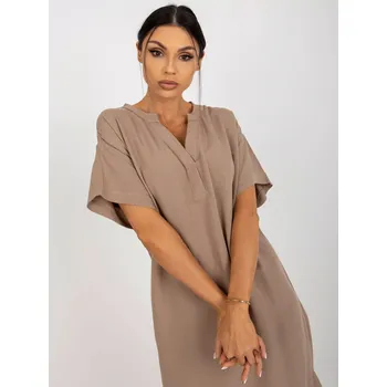 Dámské šaty TW SK BE AZ101 šaty.40P tmavě lila S