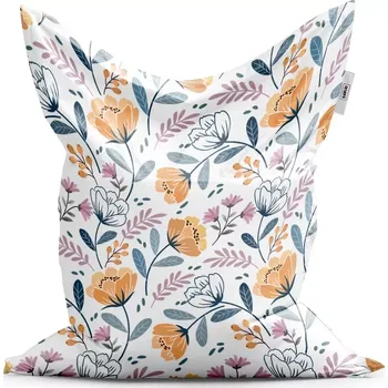 Sedací pytel Sablio Sedací vak Classic Rozkvetlá zahrada - 150x100 cm