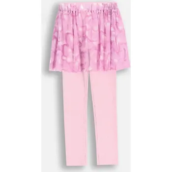 Dívčí legíny Dívčí legíny s sukýnkou růžové, velikost 122 Coccodrillo WC5