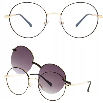 Sluneční brýle Theblogshop brýle bez dioptrií lenonky černé