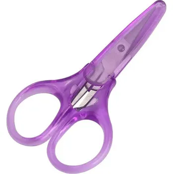 Kancelářské nůžky Ostré nerezové kompaktní nůžky | kancelářské potřeby - FIALOVÁ