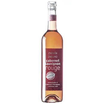 Nápoj Znovín Cabernet Sauvignon Rosé výběr z hroznů 2020