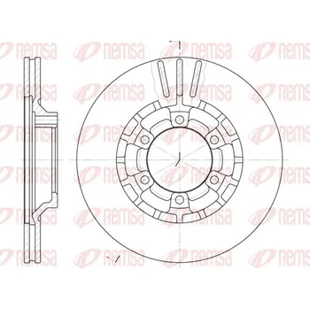 Brzdový kotouč Brzdový kotouč REMSA 6464.10