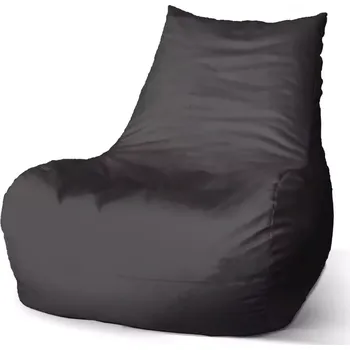 Sedací pytel Sedací vak Bean Charcoal - Sablio - 60 x 70 x 70 cm
