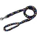 BAFPET Lanové pletené vodítko HUGO 20mm x 150cm varianta Fosfor