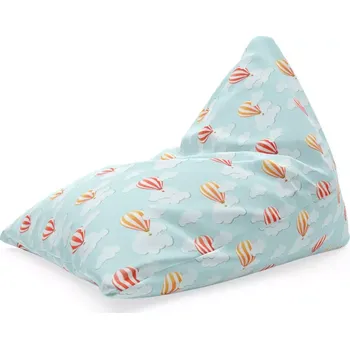 Sedací pytel Sablio Sedací vak Triangl Horkovzdušné balony na nebi: 120 x 100 x 100 cm - Sablio