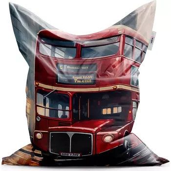 Sedací pytel Sedací vak Classic Londýn Double-decker 2 - Sablio - 150x100 cm