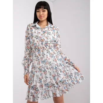 Dámské šaty Dámské šaty-DHJ-SK-C2212.35-bílé jedna velikost