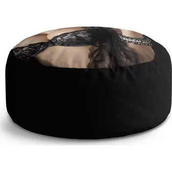 Taburet Sablio Kulatý taburet Circle Žena: 38x48 cm - Sablio