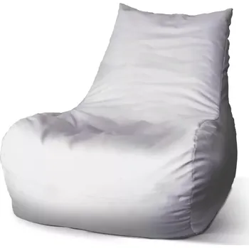 Sedací pytel Sedací vak Bean Bílá - Sablio - 60 x 70 x 70 cm