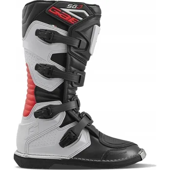 Moto obuv GAERNE Dětské boty na motokros/enduro JUNIOR KID SG-J černo/bílo/červené, velikost 38