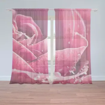 Záclona Sablio Záclony Detail růže: 2 ks - 150x250 cm - Sablio