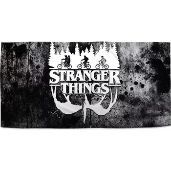 Ručník Ručník s potiskem Stranger Things White - Sablio - 50x100 cm