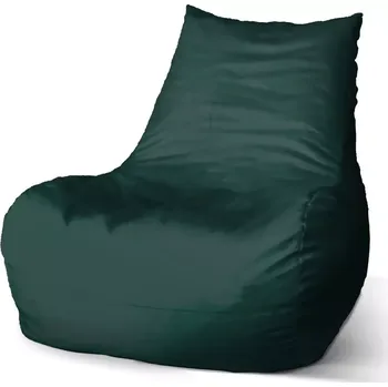 Sedací pytel Sedací vak Bean Lesní zelená 2 - Sablio - 60 x 70 x 70 cm