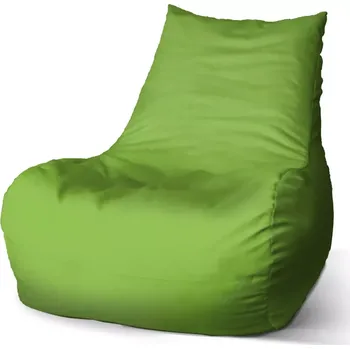 Sedací pytel Sedací vak Bean Jablečná zelená - Sablio - 100 x 90 x 45 cm