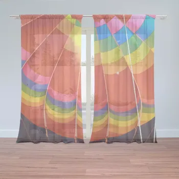 Záclona Sablio Záclony Horkovzdušný balon: 2 ks - 150x250 cm - Sablio