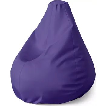 Sedací pytel Sedací vak Pear Purpurová - Sablio - 140 x 100 x 25 cm