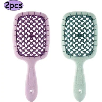 Péče o srst a drápky Rozčesávací masážní antistatický kartáč | hřeben - Sada 1