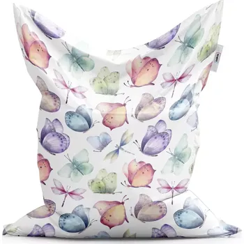 Sedací pytel Sablio Sedací vak Classic Slet motýlů - 200x140 cm