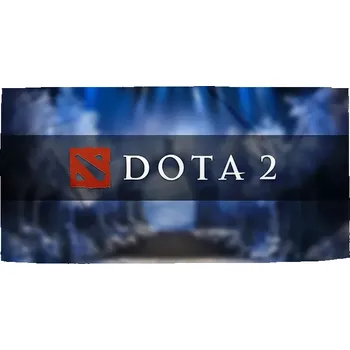 Ručník Ručník s potiskem DOTA 2 Modrá - Sablio - 30x50 cm