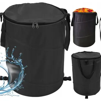 Úložný box Skládací taška na odpadky 38 litrů pro zahradu, piknik a rybaření – univerzální