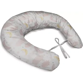 Kojící polštář Sablio Těhotenský polštář Měsíčky a obláčky