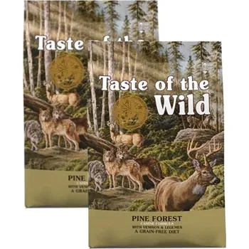 Krmivo pro psa Taste of the Wild Pine Forest SET 2x 12,2 kg + Doprava zdarma