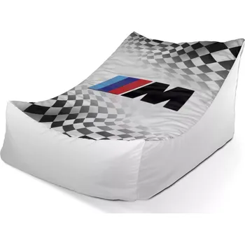 Sedací pytel Sedací vak Lounge MPERFORMANCE Šachovnice - Sablio - 80 x 95 x 50 cm