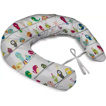 Kojící polštář Sablio Těhotenský polštář Ptáčci