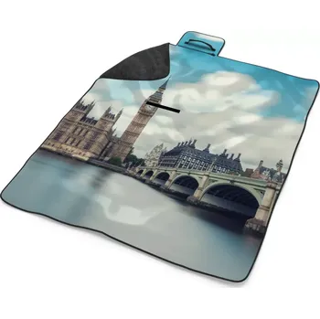 deka Sablio Plážová deka Londýn Bridge: 200x140 cm