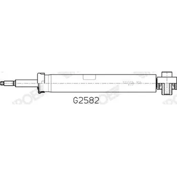 Auto-moto Tlumič pérování MONROE G2582