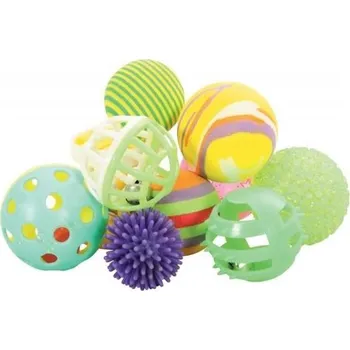 Zolux míčky pro kočky MIX barev 10 ks