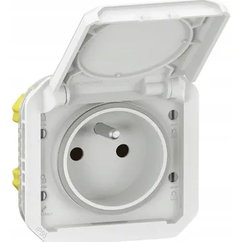 Elektrická zásuvka Bílá nástěnná Elektrická Zásuvka Legrand