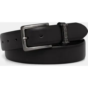 Opasek Kožený pásek Guess BM7862.P6135 černá 99X, vel. XL