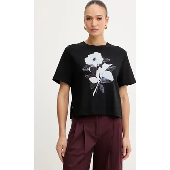 Bavlněné tričko Trussardi G1326100244N černá 99X, vel. S