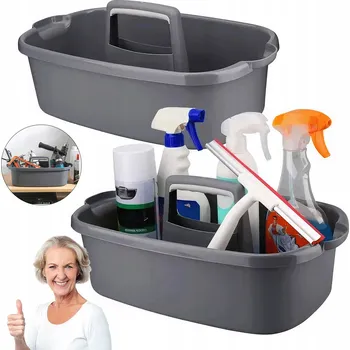 Úložný box SADA 2 UNIVERZÁLNÍCH ORGANIZAČNÍCH BOXŮ / KONTEJNERŮ PRO DOMÁCNOST A GARÁŽ