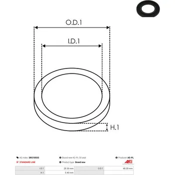 Startér Volnoběžný převod, startér AS-PL Sp. z o.o. SD3012