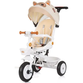 Dětská tříkolka CHIPOLINO Tříkolka se stříškou Marathon 2v1 Kitten