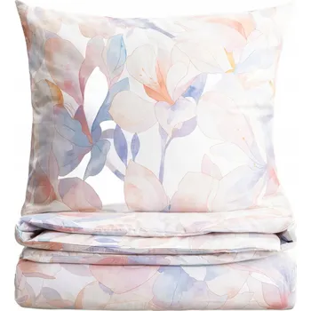 Povlečení Povlečení ROSA saténové s květinami 140x200 + 1*70x80 cm HOMLA