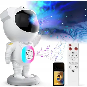 IP kamera Projektor noční lampička Bedee bílá