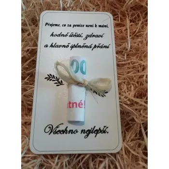 Obálka Dekohra.eu Obálka na Peníze 180 x 85 mm 1 ks