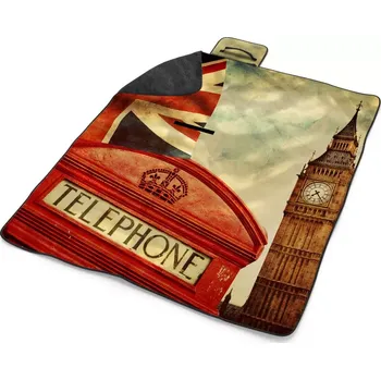 deka Sablio Plážová deka Londýn 4: 200x140 cm