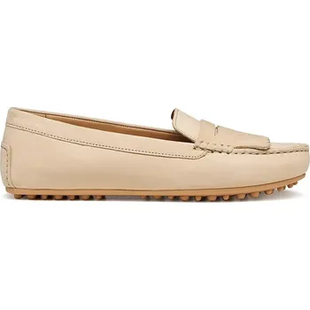 Dámské mokasíny Nubukové mokasíny Geox D KALISTENA D651JB00032C5018 béžová 01X, EUR 37