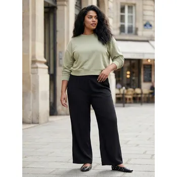 Sinsay - Bootcut džíny s vysokým pasem plus size - černá - 935GY-99J - 935GY-99J-50