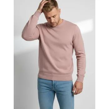 Pánský svetr Sinsay - Bavlněný svetr basic - pastelová růžová - 248HR-03X - 248HR-03X-XL