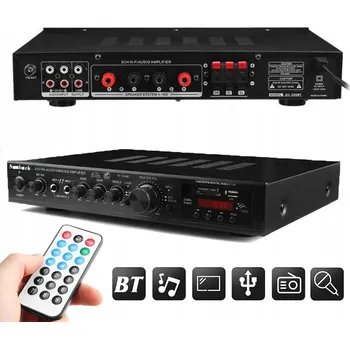 Hi-Fi komponenty STEREO ZESILOVAČ HI-FI S BLUETOOTH A DIGITÁLNÍM RÁDIEM