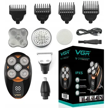 Holicí strojek HOLICÍ STROJEK PÁNSKÝ ELEKTRICKÝ STROJEK NA HOLENÍ VOUSŮ A STRNIŠTĚ | VELKÁ SADA