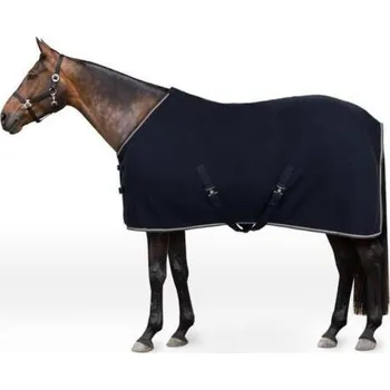 Deka pro koně Odpocovací deka HORZE Kiel tmavě modrá 145cm