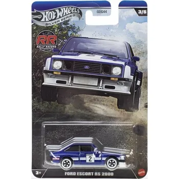 autíčko HOT WHEELS SILVER SERIES Závodní Rally Auta JKX63