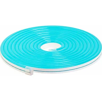 LED páska NEON FLEX LED pásek 12V 10W NEON METR | ICE BLU (Ledově Modrá)